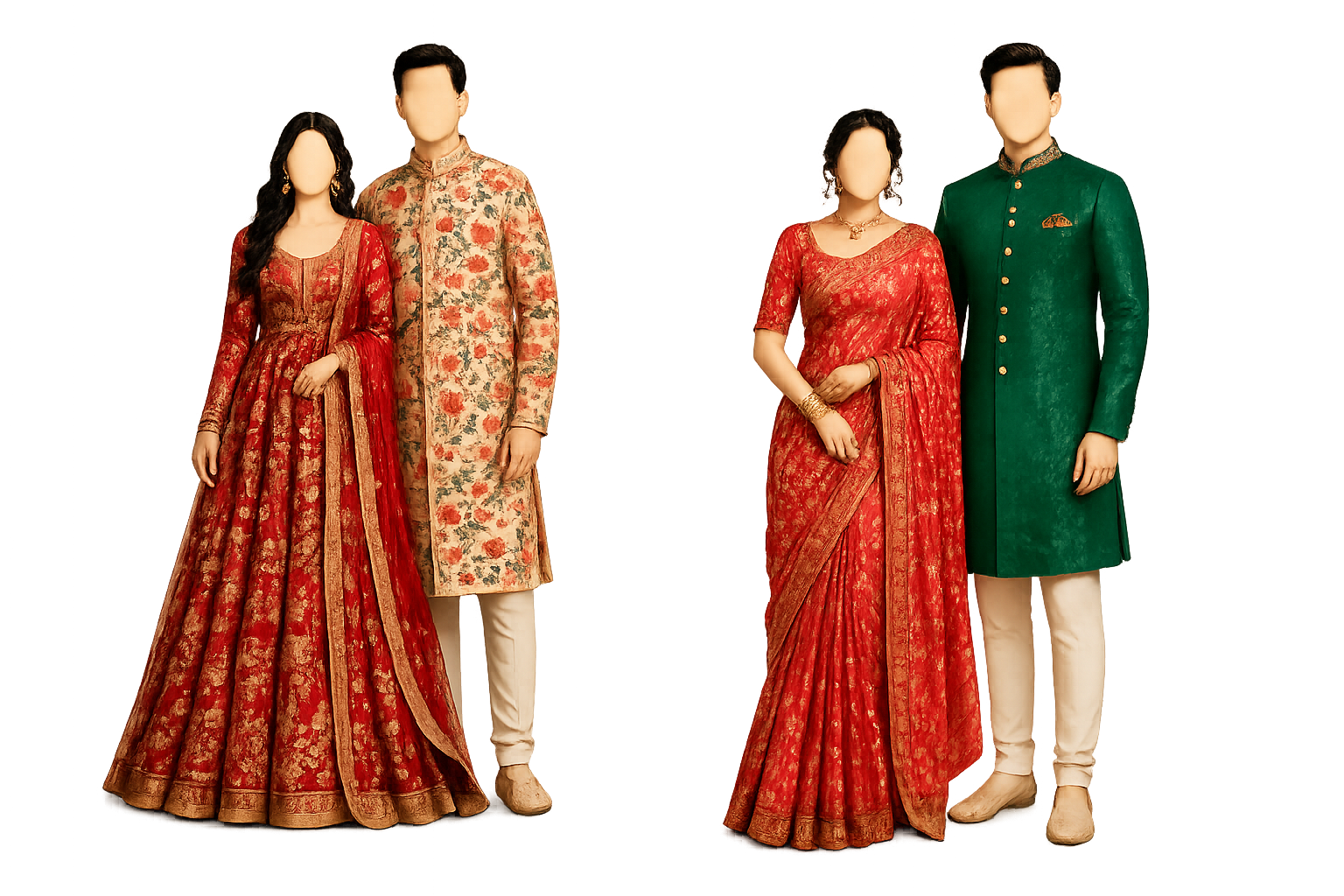 Mehendi dress code inspiration